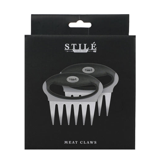 SET 2 ACCESSORI PER SFILACCIARE LA CARNE IN ACCIAIO INOX