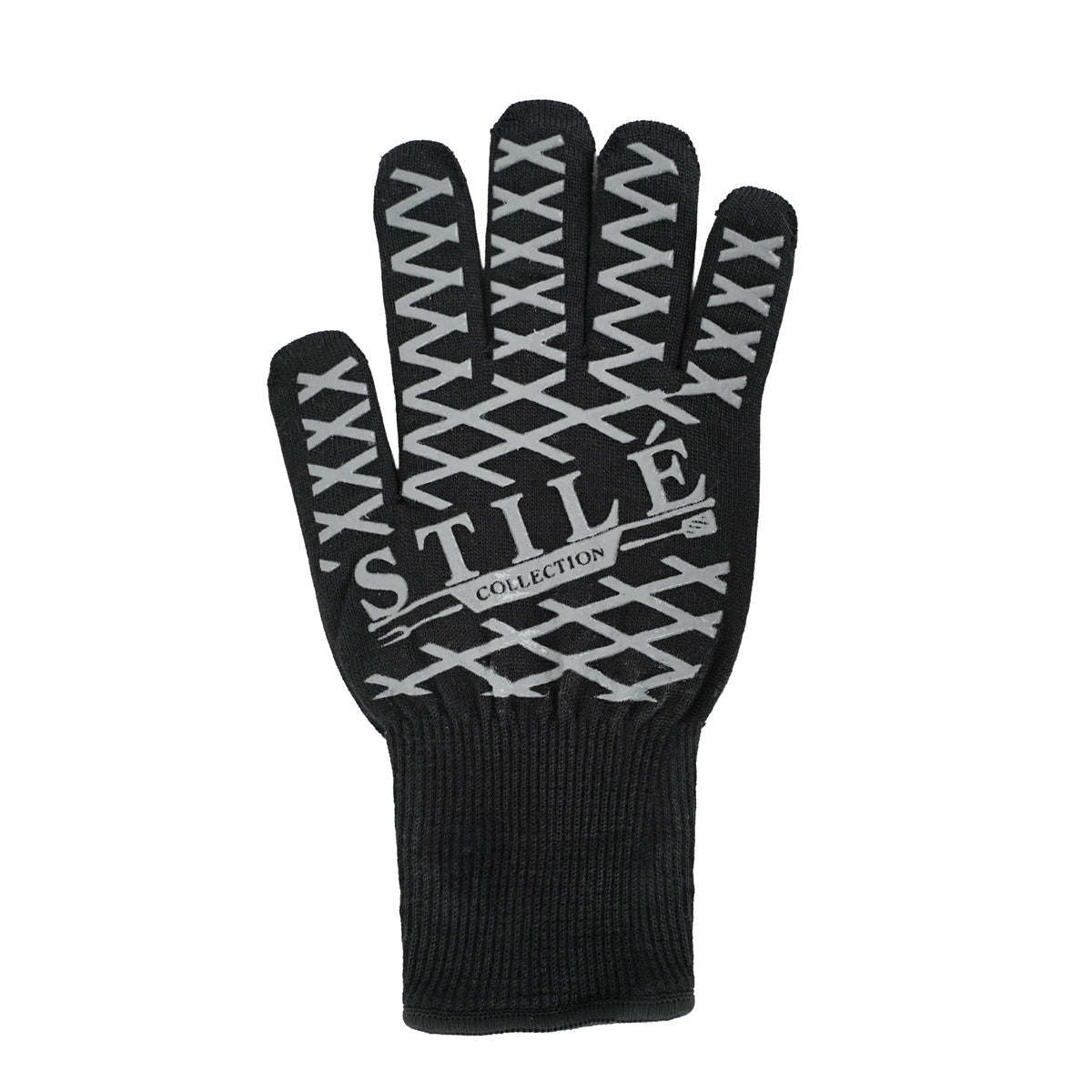 GUANTONE DA CUCINA E BBQ IN COTONE E SILICONE ANTISCIVOLO