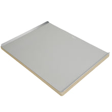 PIETRA REFRATTARIA CON PIATTO IN ALLUMINIO