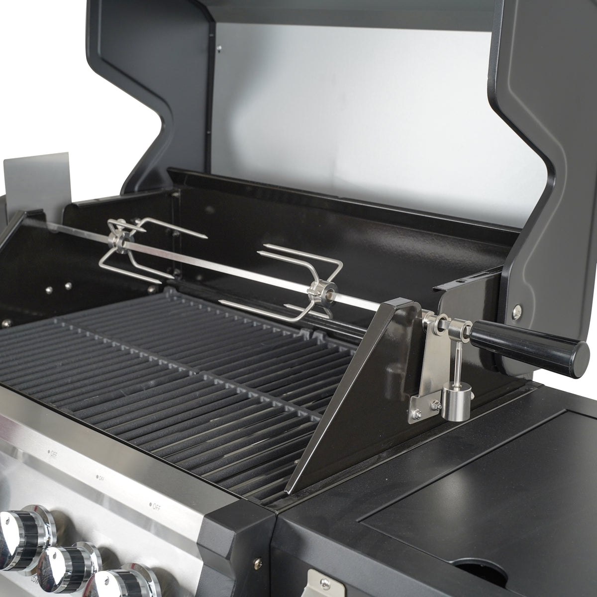 GIRARROSTO ELETTRICO IN ACCIAO INOX PER BARBECUE 5 FUOCHI (LISBONA - LISBONA BUILT-IN)
