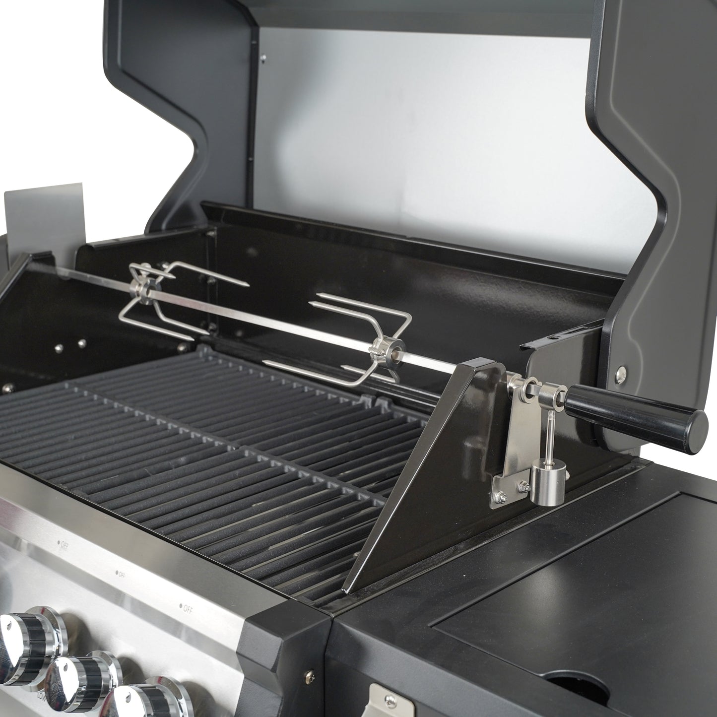 GIRARROSTO ELETTRICO IN ACCIAO INOX PER BARBECUE 5 FUOCHI (LISBONA - LISBONA BUILT-IN)