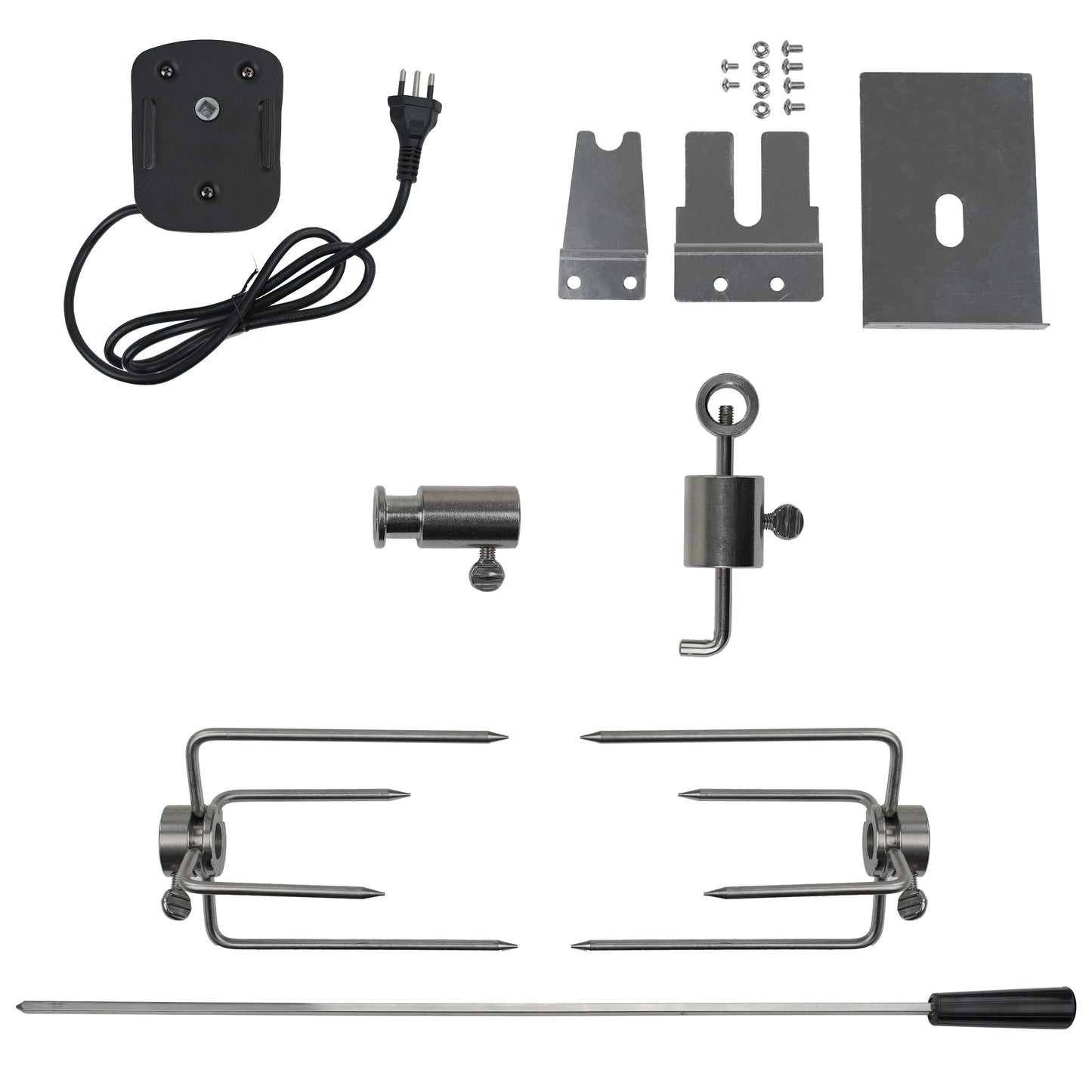 GIRARROSTO ELETTRICO IN ACCIAO INOX PER BARBECUE 5 FUOCHI (LISBONA - LISBONA BUILT-IN)