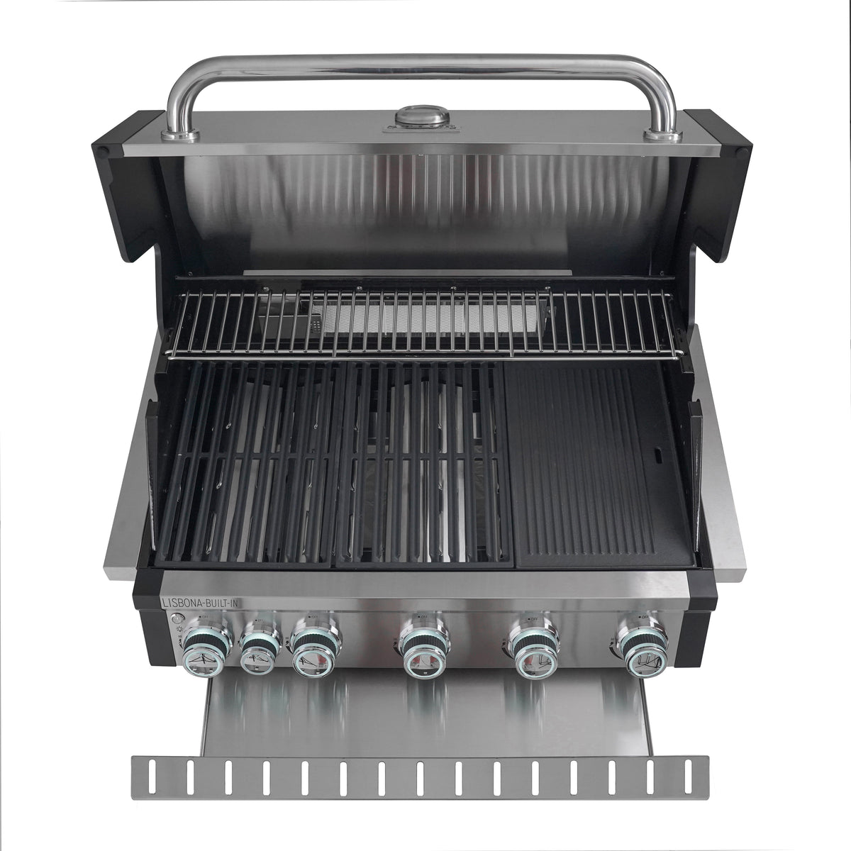 LISBONA BUILT-IN 5 FUOCHI - SILVER