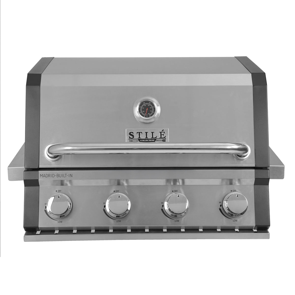 MADRID BUILT-IN 4 FUOCHI - SILVER
