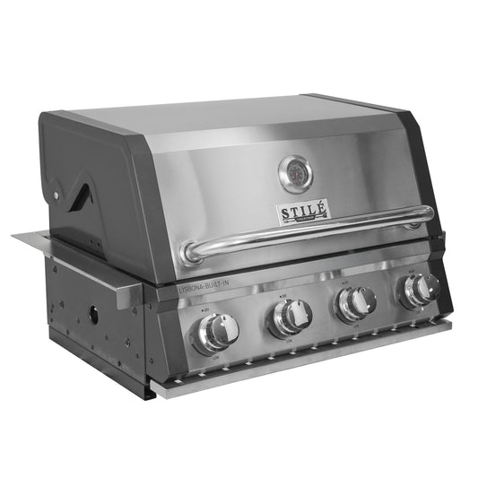 MADRID BUILT-IN 4 FUOCHI - SILVER