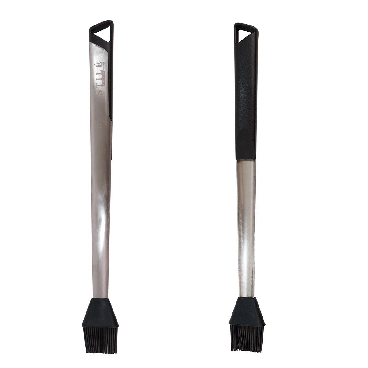 PENNELLO PER BBQ IN ACCIAIO INOSSIDABILE E SILICONE