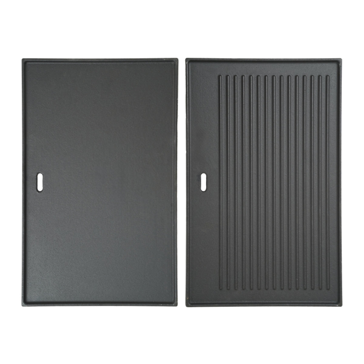 PIASTRA DI COTTURA IN GHISA REVERSIBILE PER BARBECUE 3 O 5 FUOCHI (PRAGA - LISBONA - LISBONA BUILT-IN)