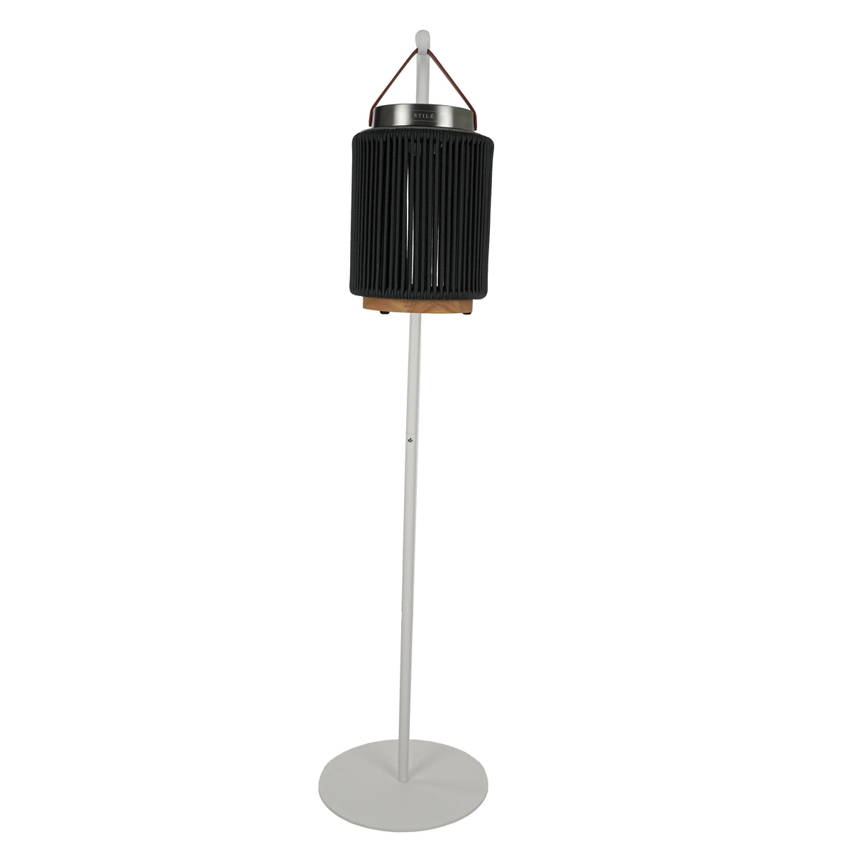 STAND PORTA LAMPADA IN ACCIAIO INOSSIDABILE